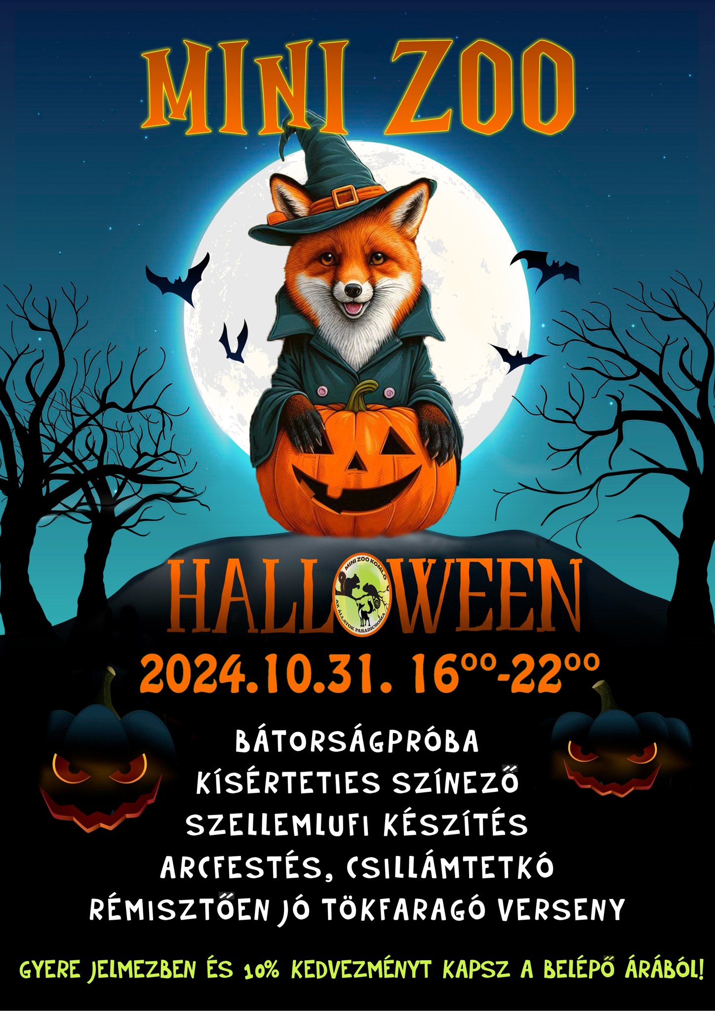 Halloween a Mini Zooban!