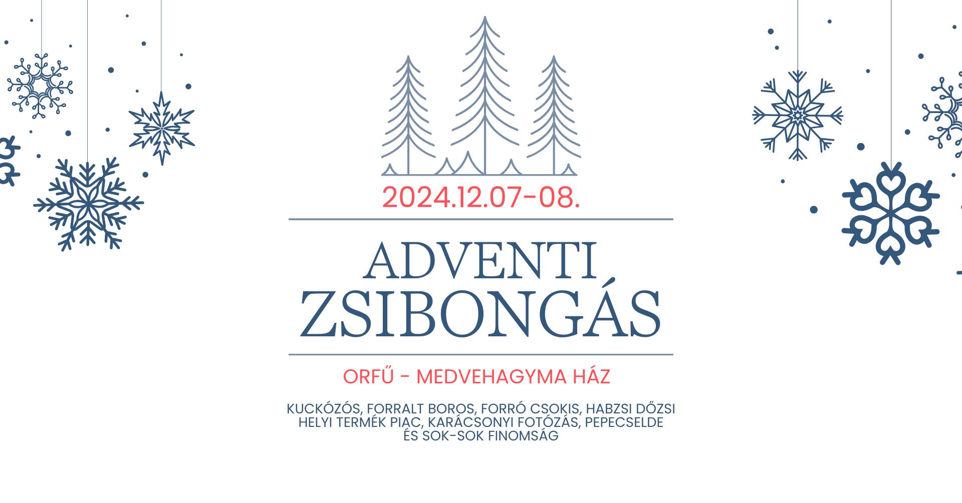 Adventi Zsibongás a Medvehagyma Háznál