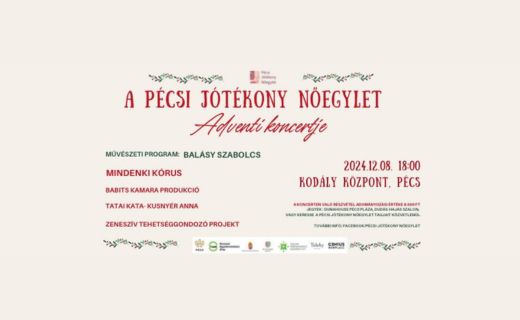 Pécsi Jótékony Nőegylet Adventi Gálaestje