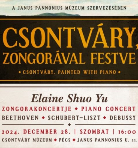 Zongorakoncert - Csontváry zongorával festve