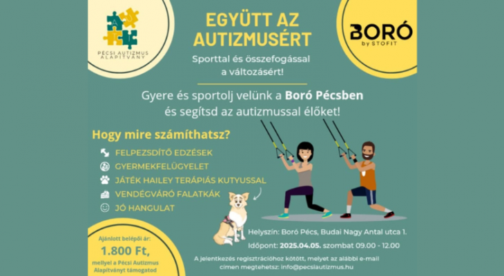 Együtt az autizmusért jótékonysági sportnap