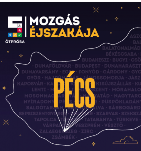 Mozgás Éjszakája 2025 - Pécs