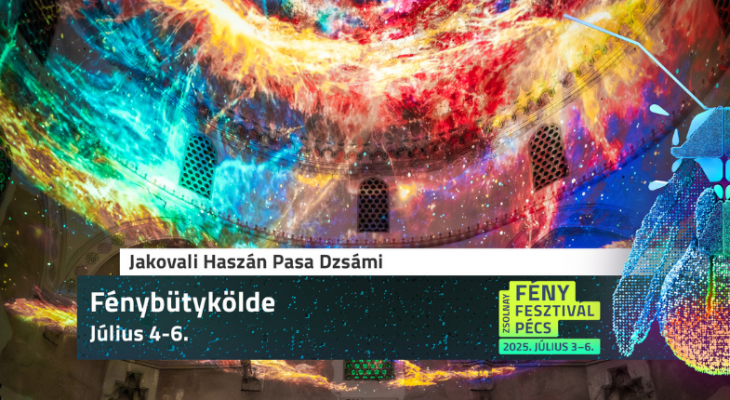 Fénybütykölde a Jakováli Dzsámi hangulatos kertjében
