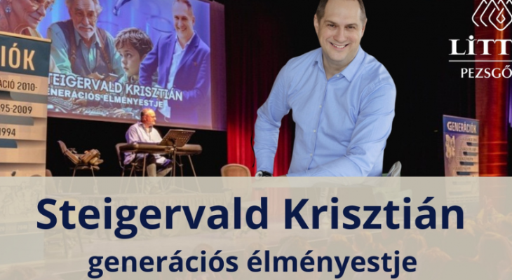 Steigervald Krisztián gerenációkutató élményestje Pécsett