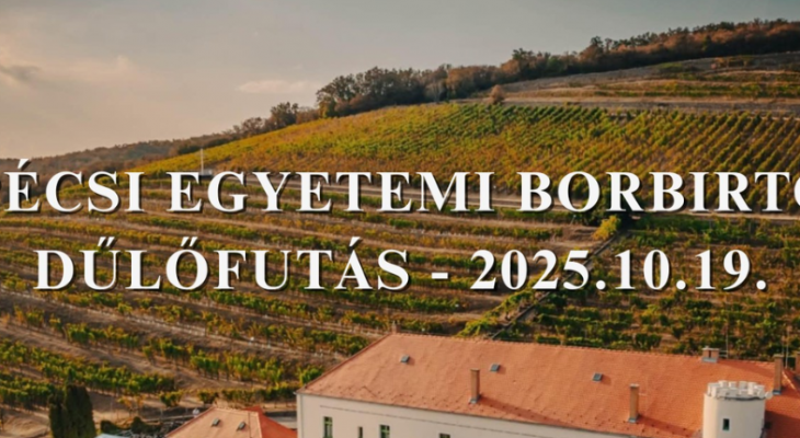 I. Pécsi Egyetemi Borbirtok Dűlőfutás