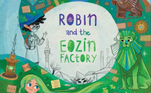 Robin and the Eozin factory - book
