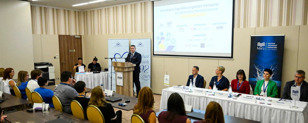 Pécsett találkoztak az ország legkiválóbb vízműves ügyfélszolgálatosai