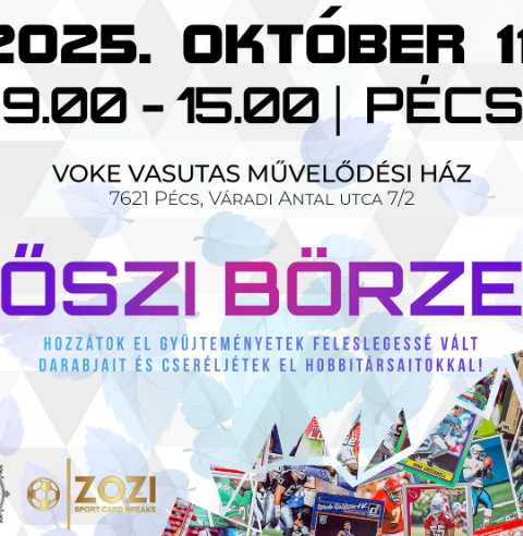 VI. Collectors' Den Hungary Börze - Őszi Börze