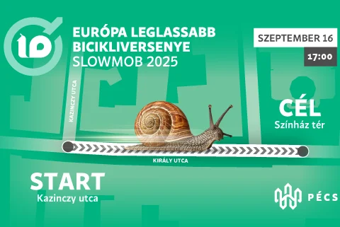 Európa Leglassabb Bicikliversenye – Pécs