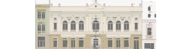 A Király utcában is látható fázisba ér a pécsi Nemzeti Casino felújítása