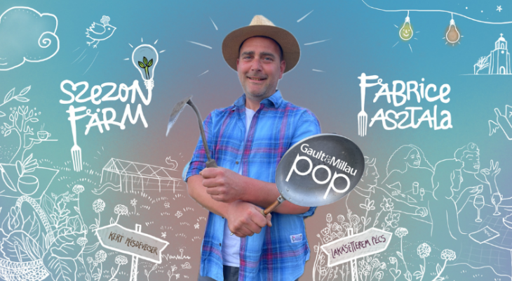 Fabrice asztala - vacsora est