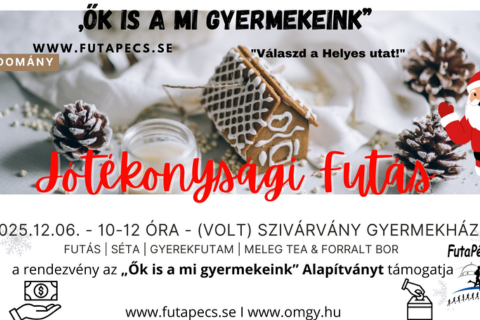 Jótékonysági futás + GYEREKFUTAM