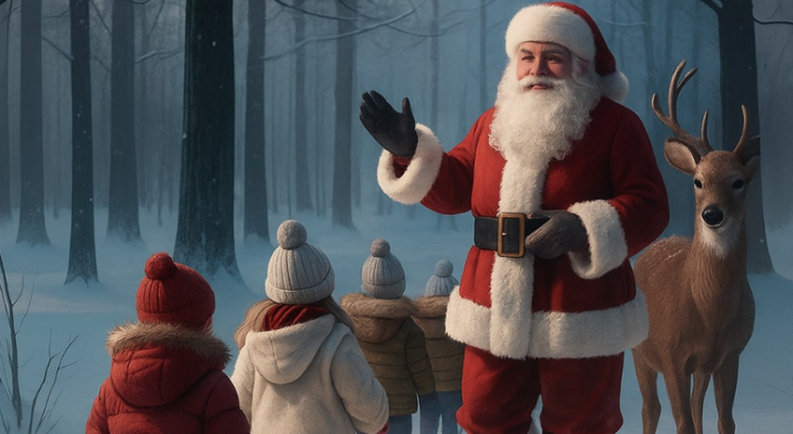 Mikulás és Barátai nyomában gyerekekkel!