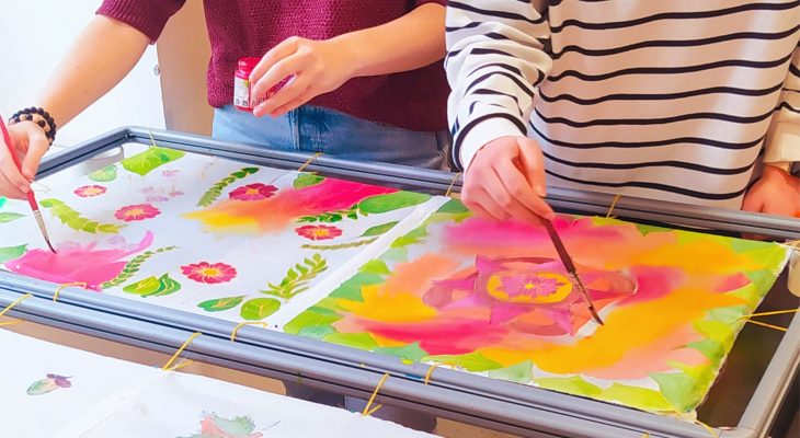 Selyemfestés élményórák