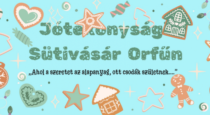 Jótékonysági Sütivásár Orfűn