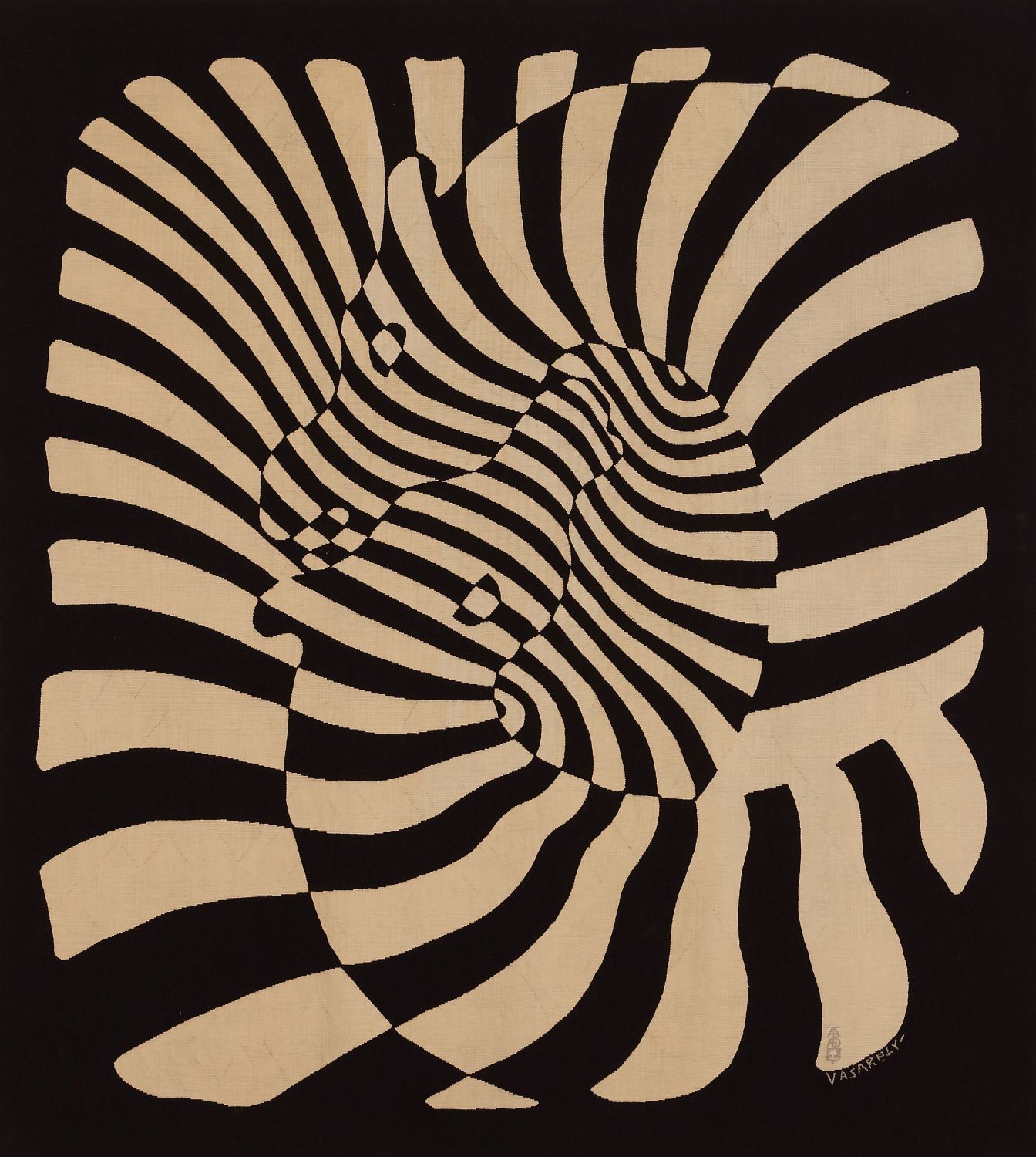 Victor Vasarely – Zebrák (1939per60)