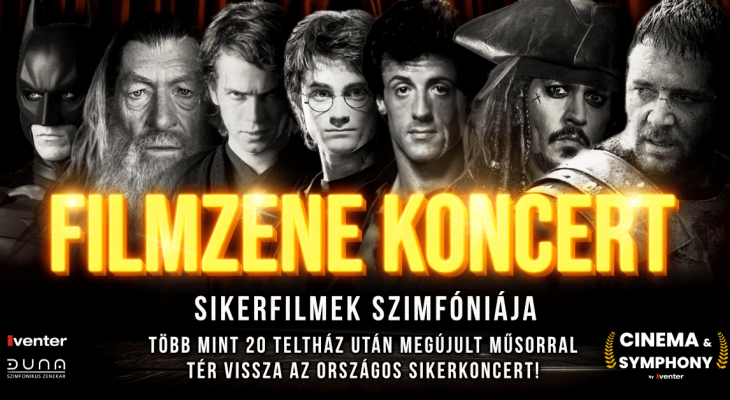 Filmzene koncert: Sikerfilmek szimfóniája