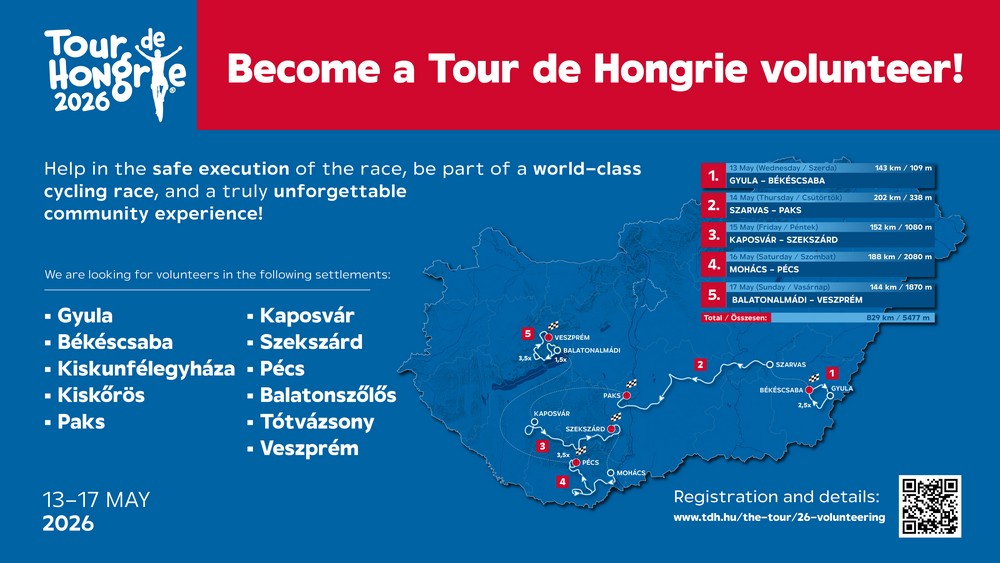 Tour de Hongrie Volunteer