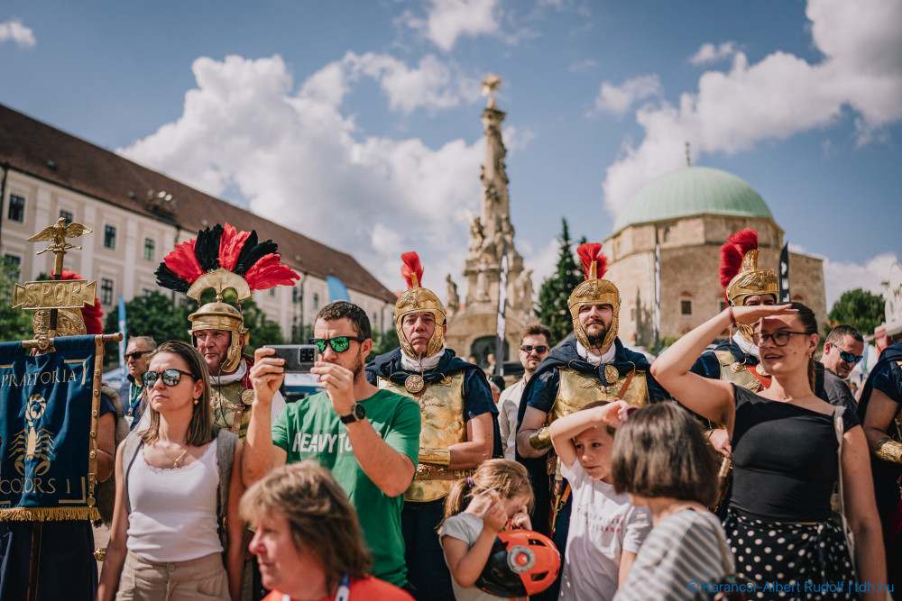 Tour de Hongrie 2024 - Római katonák