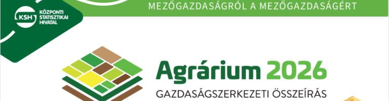 Agrárium 2026- gazdaságszerkezeti összeírás