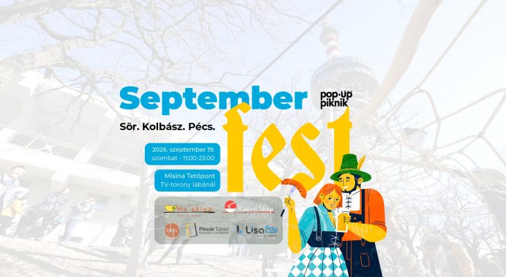 PopUp Piknik: SeptemberFest - Sör. Kolbász. Pécs.