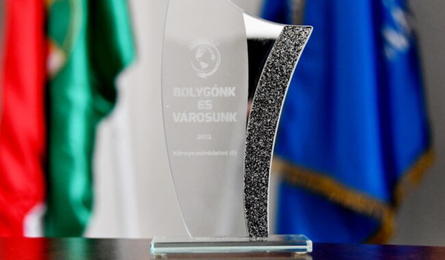 Környezetvédelmi díjban részesült a PTE KPVK
