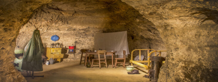 Tettye Tufa Cave